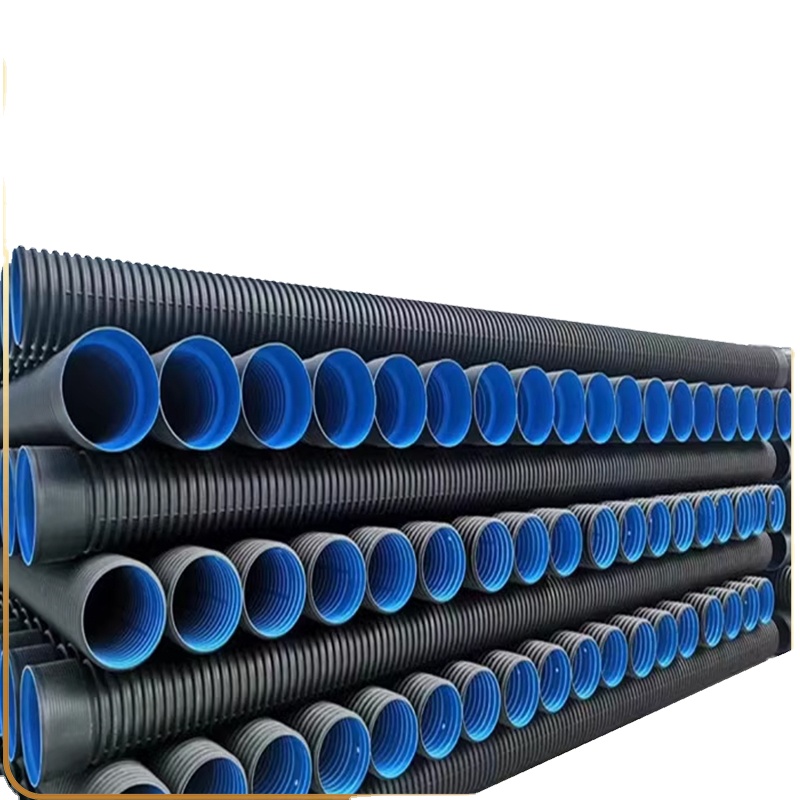  HDPE Double Wall Corrugated Sewage Pipe