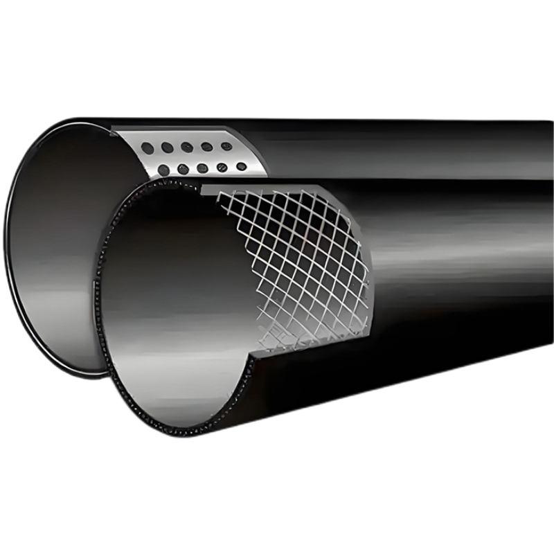 HDPE Steel Wire Mesh Skeleton Composite Pipe